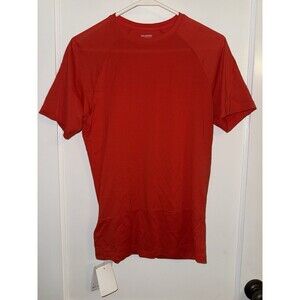 NWT Salomon Womens Size Small Orange Crossfit Running Jersey Shirt